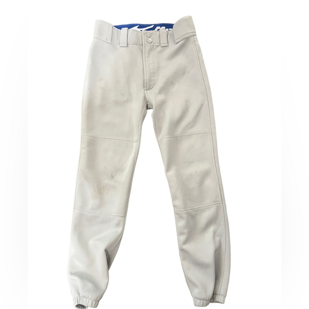 Boys large gray baseball pant UGC mizuno lower price in description